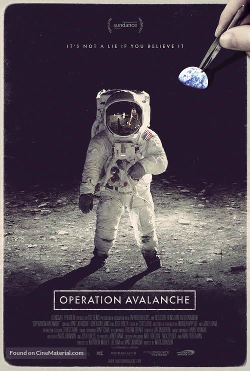 Operation Avalanche - Danish Movie Poster