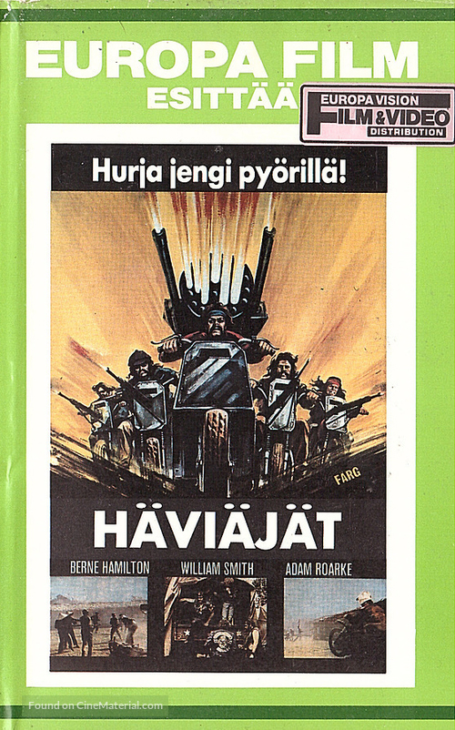 The Losers - Finnish VHS movie cover