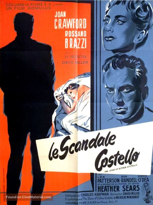 The Story of Esther Costello - French Movie Poster