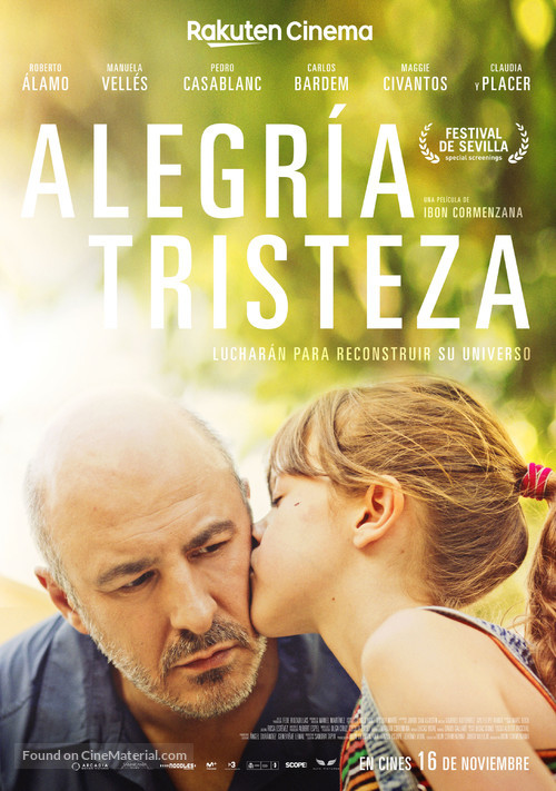 Alegr&iacute;a, tristeza - Spanish Movie Poster