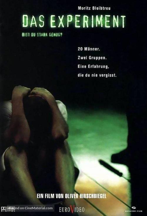 Das Experiment - German Movie Cover