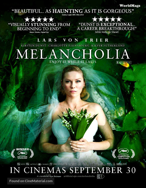 Melancholia - British Movie Poster