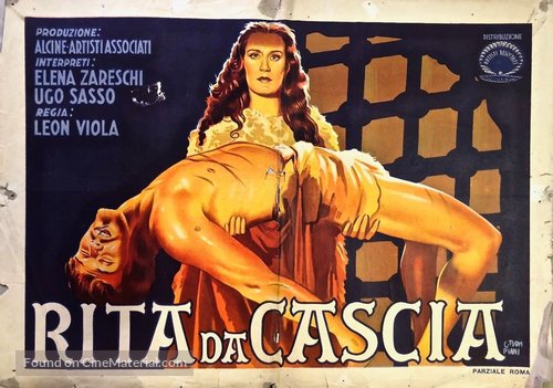 Rita da Cascia - Italian Movie Poster