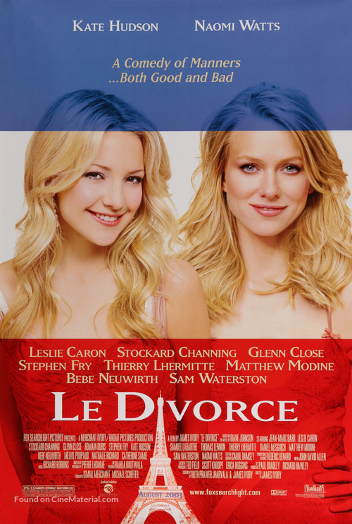 Divorce, Le - Movie Poster