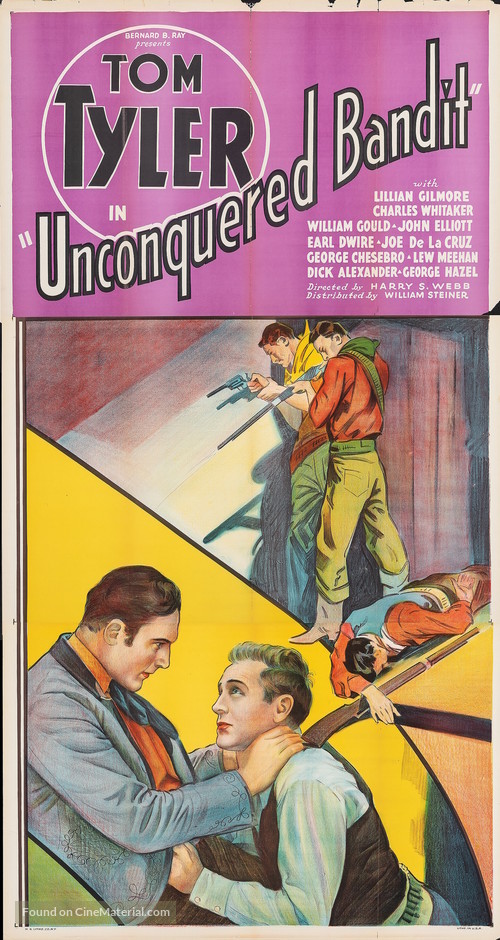 Unconquered Bandit - Movie Poster