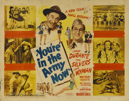 You&#039;re in the Army Now - Movie Poster