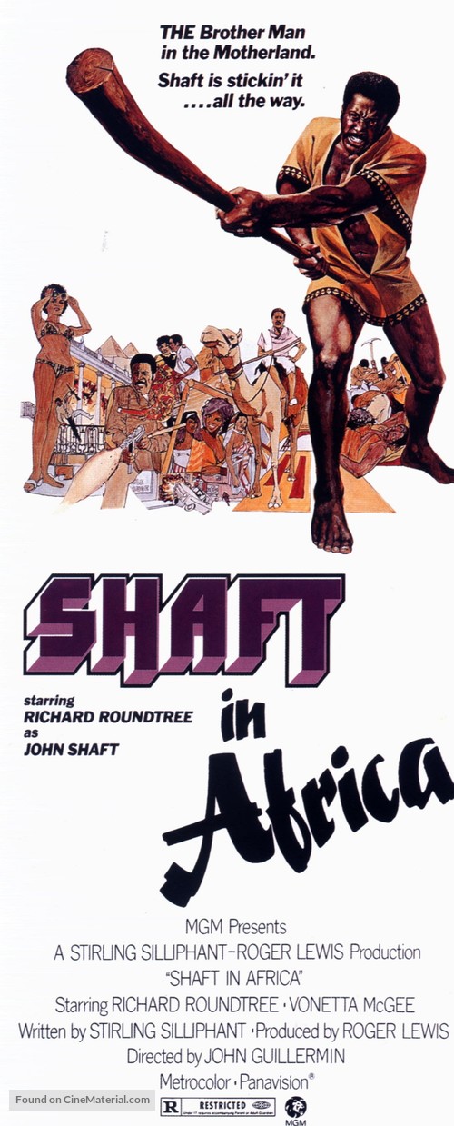 Shaft in Africa - Movie Poster