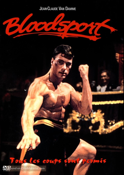 Bloodsport - French DVD movie cover