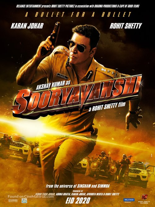 Sooryavanshi - Indian Movie Poster