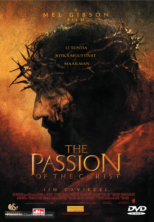 The Passion of the Christ - Finnish DVD movie cover