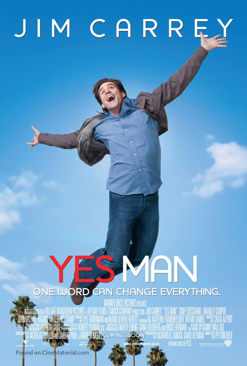Yes Man - British Movie Poster