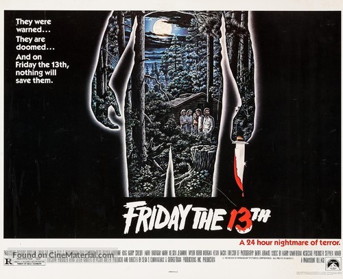 Friday the 13th - Movie Poster