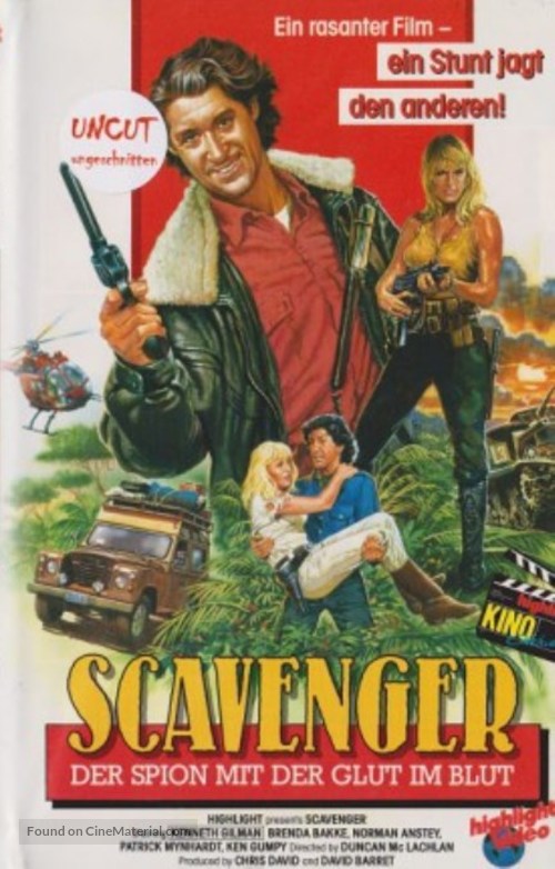 Scavengers - German Movie Cover