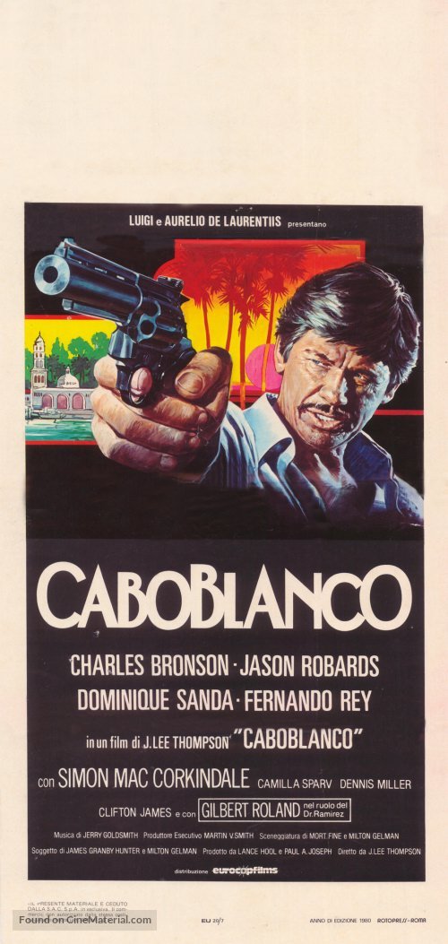 Caboblanco - Italian Movie Poster