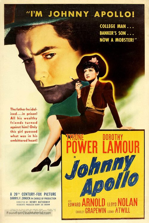 Johnny Apollo - Movie Poster