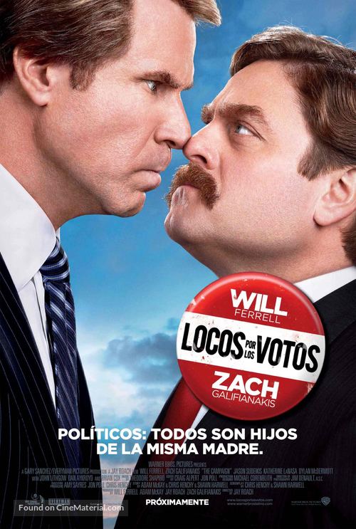 The Campaign - Argentinian Movie Poster