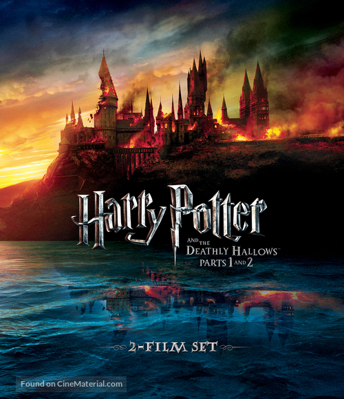 Harry Potter and the Deathly Hallows - Part 2 - Blu-Ray movie cover