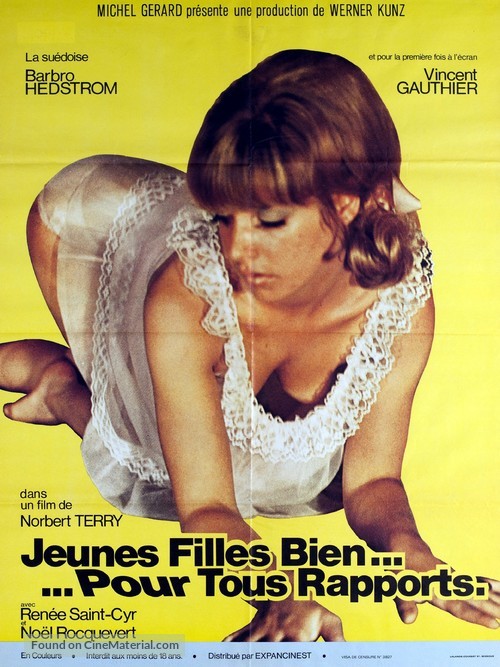 Jeunes filles bien... pour tous rapports - French Movie Poster