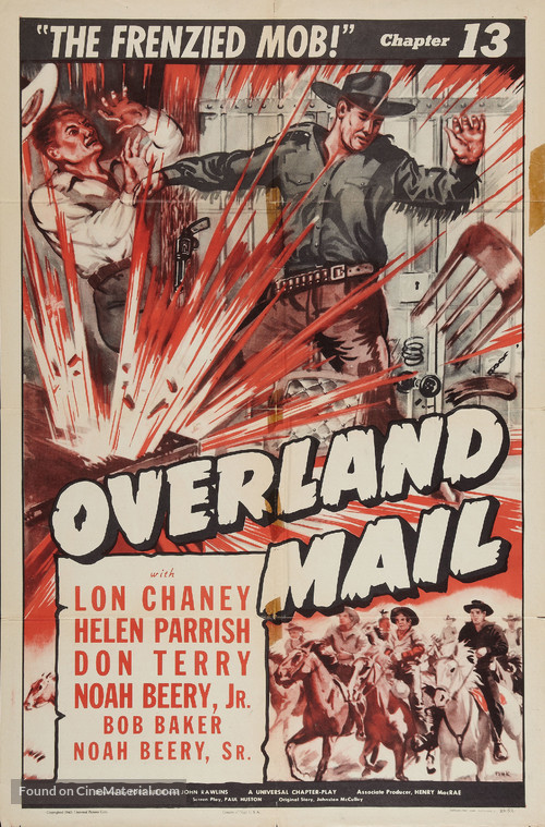 Overland Mail - Movie Poster