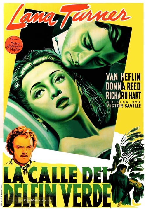 Green Dolphin Street - Spanish Movie Poster