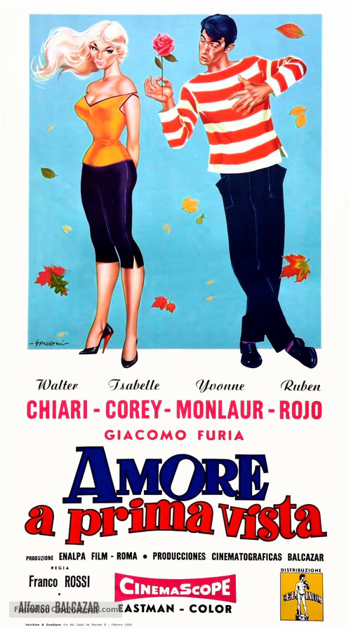 Amore a prima vista - Italian Movie Poster