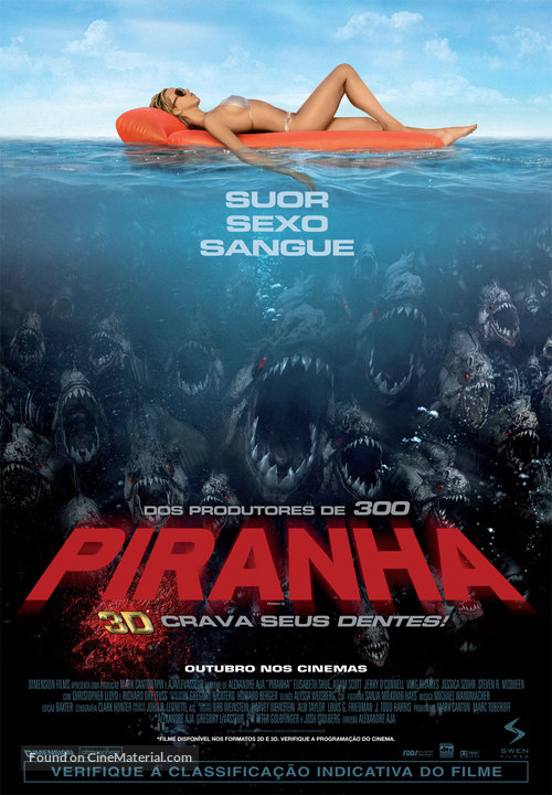 Piranha - Brazilian Movie Poster