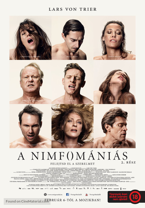 Nymphomaniac: Part 2 - Hungarian Movie Poster
