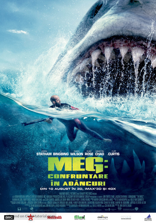The Meg - Romanian Movie Poster