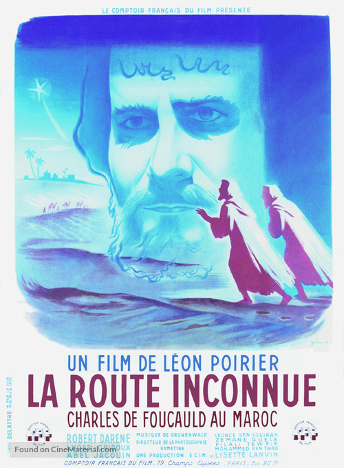 La route inconnue - French Movie Poster