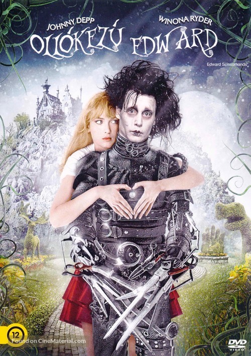 Edward Scissorhands - Hungarian Movie Cover