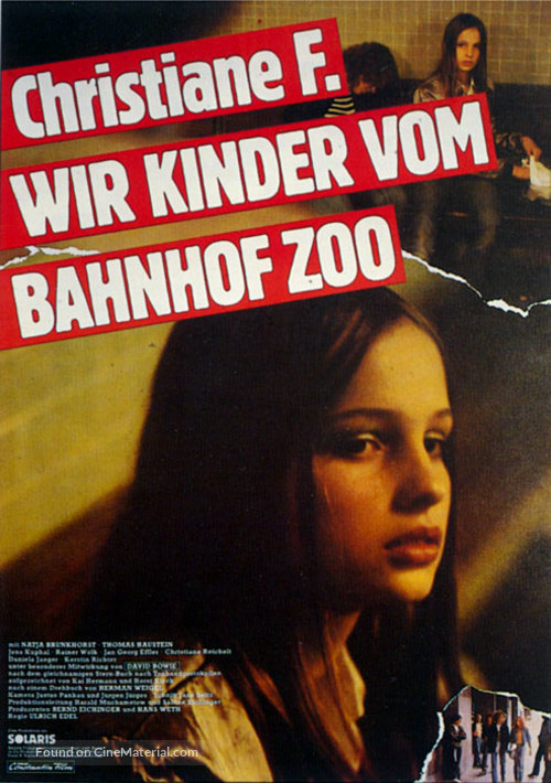 Christiane F. - Wir Kinder vom Bahnhof Zoo - German Movie Poster