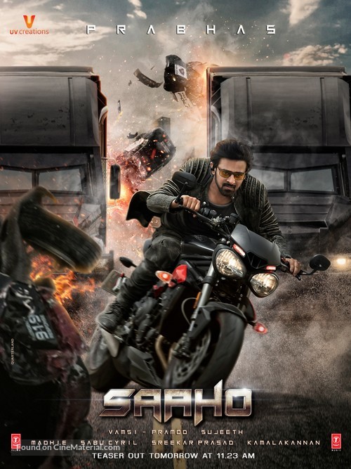 Saaho - Indian Movie Poster