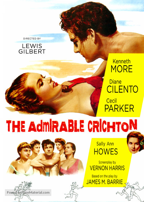 The Admirable Crichton - British Movie Cover