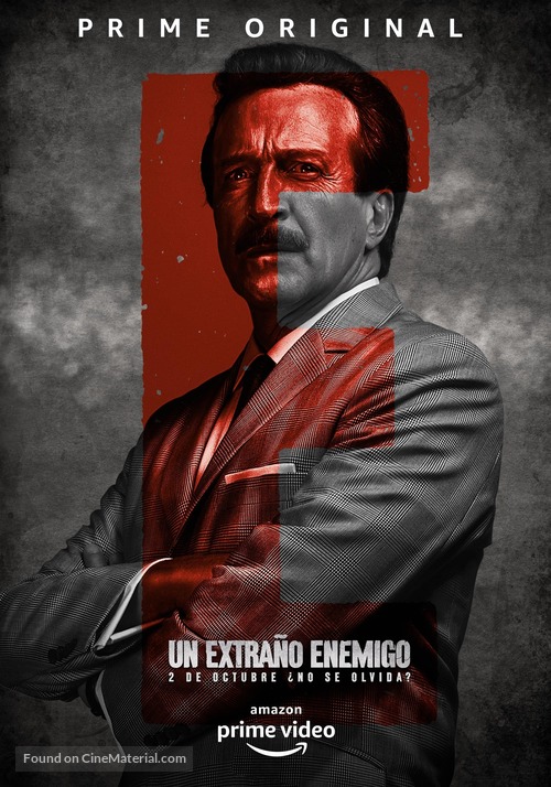 &quot;Un extra&ntilde;o enemigo&quot; - Mexican Movie Poster