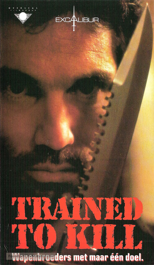 Trained to Kill - Dutch Movie Cover