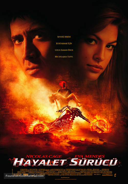 Ghost Rider - Turkish Movie Poster