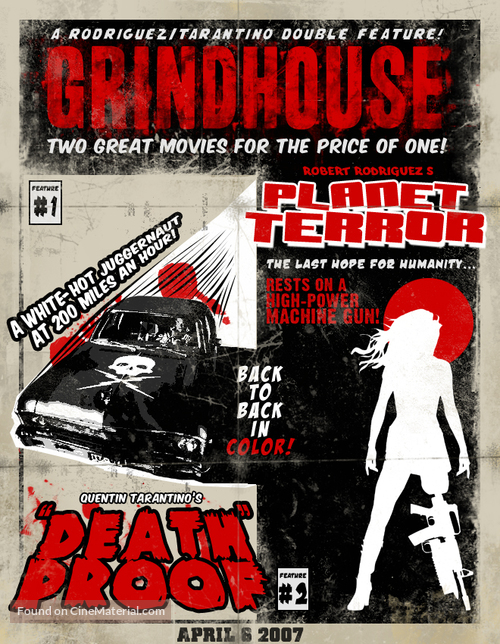 Grindhouse - British Movie Poster