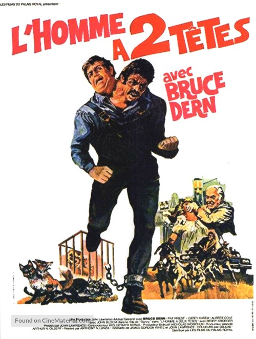 The Incredible 2-Headed Transplant - French For your consideration movie poster