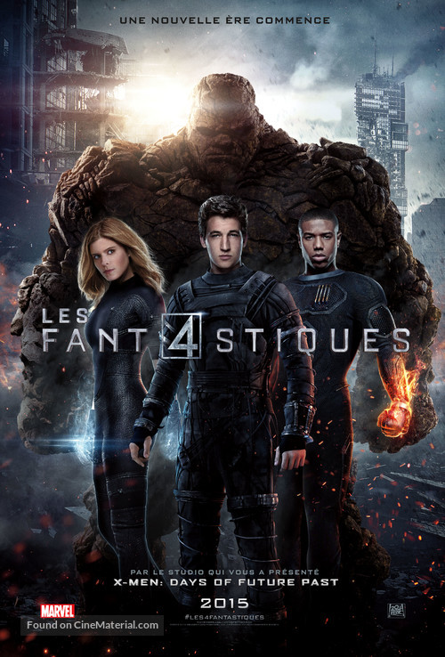 Fantastic Four - French Movie Poster