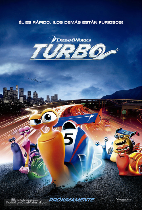 Turbo - Colombian Movie Poster