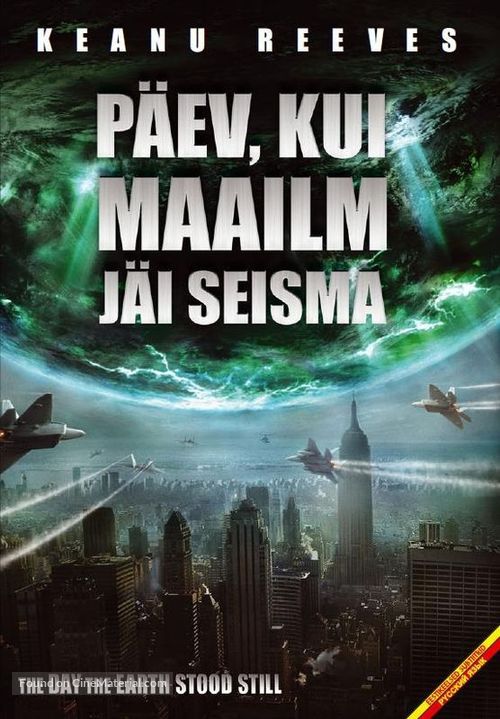 The Day the Earth Stood Still - Estonian Movie Cover