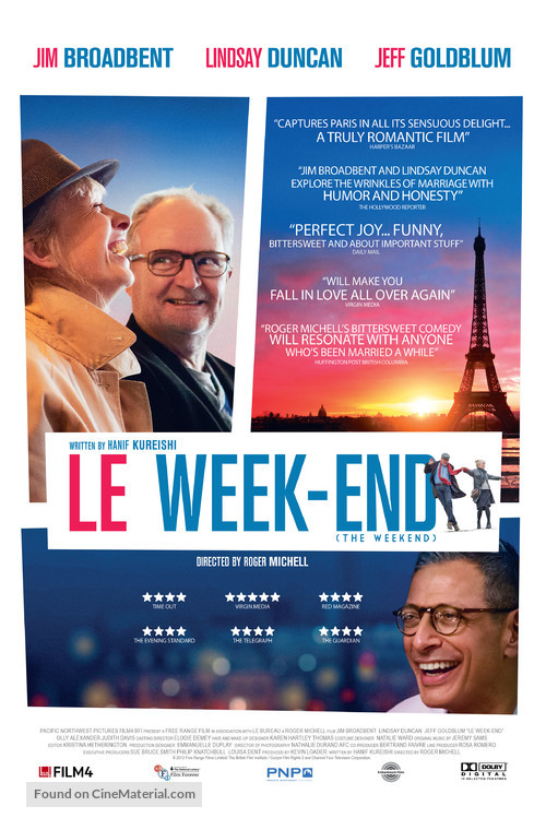 Le Week-End - Canadian Movie Poster