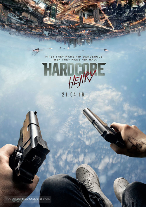 Hardcore Henry - Dutch Movie Poster