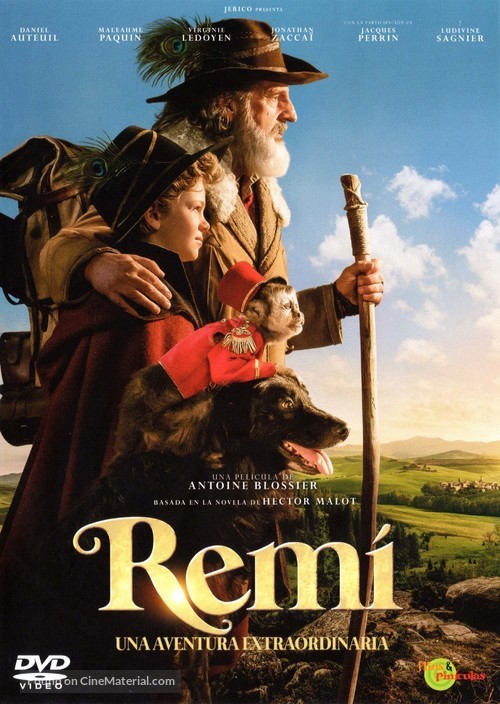 R&eacute;mi sans famille - Spanish Movie Cover