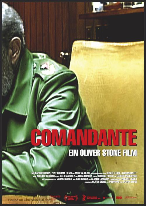 Comandante - German poster