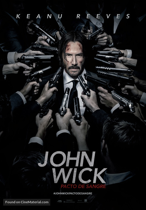 John Wick: Chapter Two - Spanish Movie Poster