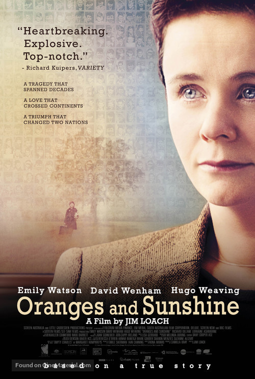 Oranges and Sunshine - British Movie Poster