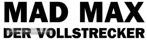 Mad Max 2 - German Logo