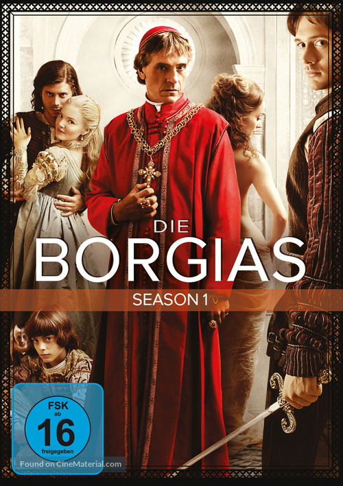 &quot;The Borgias&quot; - German DVD movie cover