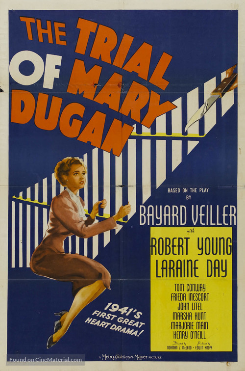 The Trial of Mary Dugan - Movie Poster